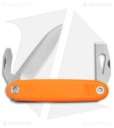 ASK The Jefferson Slip Joint Modular Multi-Tool Grabber Orange (2.9" Polish) 2 ASK The Jefferson Slip Joint Modular Multi-Tool Grabber Orange (2.9" Polish) - Image 2