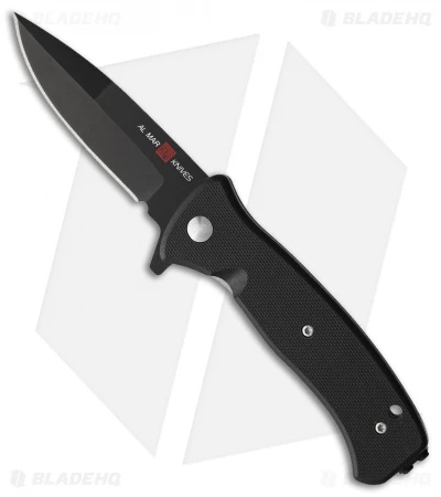 Al Mar Mini SERE 2020 Spring Assisted Knife Black G-10 (3" Black) 1 Al Mar Mini SERE 2020 Spring Assisted Knife Black G-10 (3" Black)