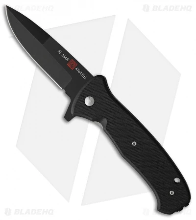 Al Mar SERE 2020 Spring Assisted Knife Black G-10 (3.6" Black) 1 Al Mar SERE 2020 Spring Assisted Knife Black G-10 (3.6" Black)