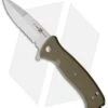 Al Mar Mini SERE 2020 Spring Assisted Knife Coyote GFN (3" Satin Serr)
