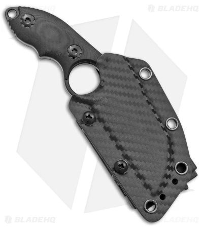 Andre De Villiers Box Butcher Fixed Blade Knife Black G-10 (3.75" Black) 3 Andre De Villiers Box Butcher Fixed Blade Knife Black G-10 (3.75" Black) - Image 3