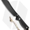 Artisan Cutlery Tomahawk Fixed Blade Knife Black G-10/White Liners (6.3" Black)