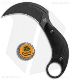 Bastinelli Creations B.A.K. Karambit Fixed Blade Knife Black G-10 (3.25" Black) 7 Bastinelli Creations B.A.K. Karambit Fixed Blade Knife Black G-10 (3.25" Black) -EOSS Knives Shop Bastinelli Creations BAK Black PVD BAS213B BHQ 86907 jr bottlecap