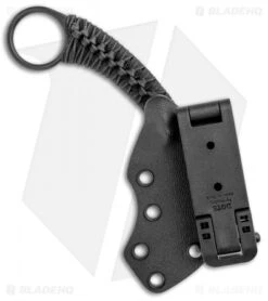 Bastinelli PiKa Picoeur Karambit Fixed Blade Knife Wrapped (1" Black) -EOSS Knives Shop Bastinelli PiKa Picoeur Karambit Wrapped Black BAS202BW BHQ 101510 jr sheath