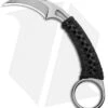 Bastinelli PiKa Picoeur Karambit Fixed Blade Knife Wrapped (1" Stonewash)