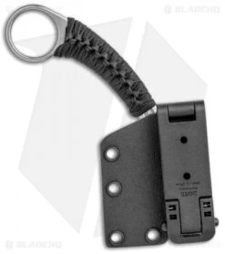 Bastinelli PiKa Picoeur Karambit Fixed Blade Knife Wrapped (1" Stonewash) -EOSS Knives Shop Bastinelli PiKa Picoeur Karambit Wrapped SW BAS202W BHQ 101511 jr sheath