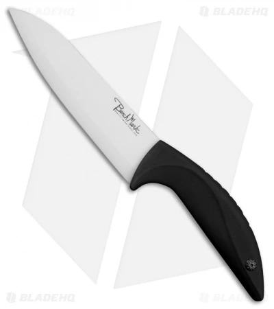 Benchmark Ceramic Chef's Knife Black Polymer (5.75" White) 1 Benchmark Ceramic Chef's Knife Black Polymer (5.75" White)