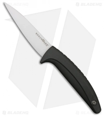 Benchmark Ceramic Paring Knife Black Rubber (4" Plain) 1 Benchmark Ceramic Paring Knife Black Rubber (4" Plain)