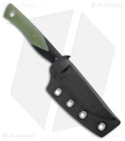 Bestech Knives Heidi Blacksmith Fixed Blade Knife OD Green G-10 (3.1" Satin) 7 Bestech Knives Heidi Blacksmith Fixed Blade Knife OD Green G-10 (3.1" Satin) -EOSS Knives Shop Bestech Knives Heidi Blacksmith OD Green G 10 Satin BFK01A BHQ 100244 jr sheath