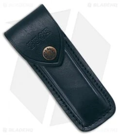 Buck Knives Buck 110 Folding Hunter Leather Belt Sheath Black 0110-05-BK