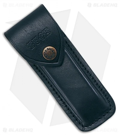 Buck Knives Buck 110 Folding Hunter Leather Belt Sheath Black 0110-05-BK 1 Buck Knives Buck 110 Folding Hunter Leather Belt Sheath Black 0110-05-BK