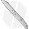 CMB Made Knives Kisame Fixed Blade Knife White G-10 (3" Satin)