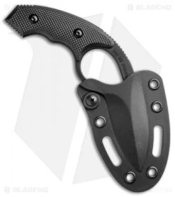Colonel Blades NCO LowVz Fixed Blade Kit W/ Trainer (2.5" Black) -EOSS Knives Shop Colonel Blades NCO LowVz Dagger Kit with Trainer Black BHQ 75730 jr sheath