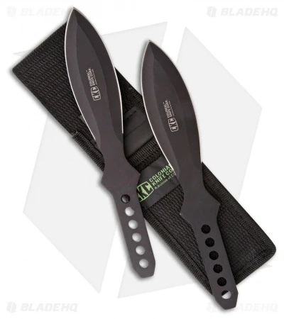 Colonial 151 Throwing Knife Set Of Two (8.375" Black) 1 Colonial 151 Throwing Knife Set Of Two (8.375" Black)