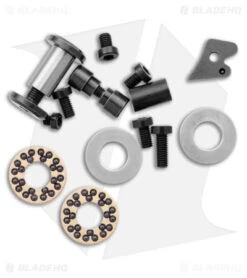 Custom Knife Factory Rotten EVO 3.0 Frame Lock Knife Green Micarta (4" BSW) -EOSS Knives Shop Custom Knife Factory Rotten EVO 3.0 OD Green Micarta Black Black SW BHQ 176854 jr hw