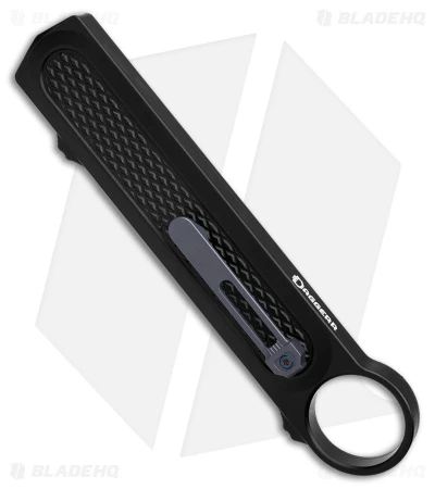 Daggerr Knives Mermaid Double Action OTF Knife Black (3.5" Satin VG10) 3 Daggerr Knives Mermaid Double Action OTF Knife Black (3.5" Satin VG10) - Image 3