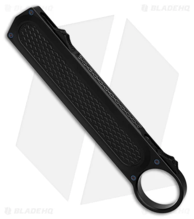 Daggerr Knives Mermaid Double Action OTF Knife Black (3.5" Satin VG10) 2 Daggerr Knives Mermaid Double Action OTF Knife Black (3.5" Satin VG10) - Image 2