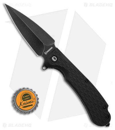 Daggerr Discover Knives Urban2 Liner Lock Knife Black FRN (3.5" Black) 4 Daggerr Discover Knives Urban2 Liner Lock Knife Black FRN (3.5" Black) - Image 4