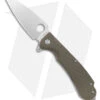 Daggerr Discover Knives Resident Liner Lock Knife Olive FRN (3.5" Stonewash)
