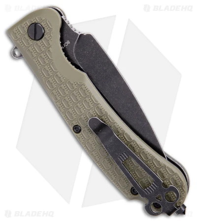 Daggerr Discover Knives Urban2 Liner Lock Knife Olive FRN (3.5" Black) 3 Daggerr Discover Knives Urban2 Liner Lock Knife Olive FRN (3.5" Black) - Image 3