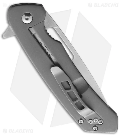 EKA Classic 8 Frame Lock Knife Gray Steel (4.75" Satin) 2 EKA Classic 8 Frame Lock Knife Gray Steel (4.75" Satin) - Image 2