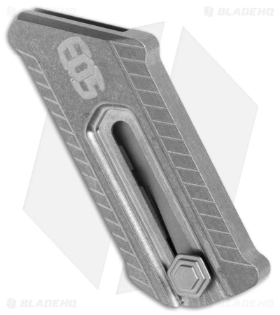 EOS X Chaves Customized CHUB Stonewash Titanium (1" Satin Utility Blade) 2 EOS X Chaves Customized CHUB Stonewash Titanium (1" Satin Utility Blade) - Image 2