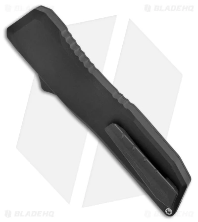 EOS Harpoon OTF Auto Dagger Knife Black Al/Ti (3.75" Pink/Satin 20CV) 3 EOS Harpoon OTF Auto Dagger Knife Black Al/Ti (3.75" Pink/Satin 20CV) - Image 3