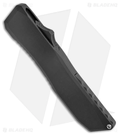 EOS Harpoon OTF Auto Dagger Knife Black Al/Ti (3.75" Pink/Satin 20CV) 2 EOS Harpoon OTF Auto Dagger Knife Black Al/Ti (3.75" Pink/Satin 20CV) - Image 2