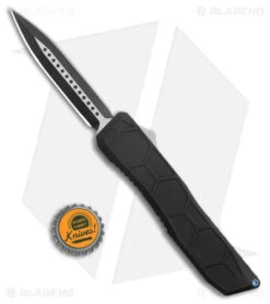 EOS Harpoon OTF Automatic Knife Dagger Black Hex Alum/Blue (3.75" Two-Tone) 7 EOS Harpoon OTF Automatic Knife Dagger Black Hex Alum/Blue (3.75" Two-Tone) -EOSS Knives Shop EOS Harpoon OTF Auto Dagger Black Hex Aluminum Blue TT BHQ 176934 jr bottlecap