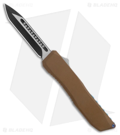 EOS Harpoon OTF Automatic Knife Tanto Bronze Alum/Blue (3.75" Two-Tone) 1 EOS Harpoon OTF Automatic Knife Tanto Bronze Alum/Blue (3.75" Two-Tone)