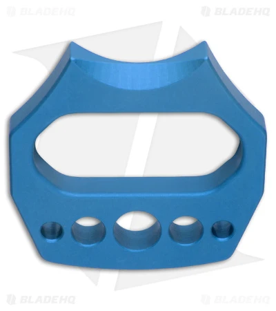 EOS Wailer Blue Aluminum Keychain & Pocket Tool (2.25") 2 EOS Wailer Blue Aluminum Keychain & Pocket Tool (2.25") - Image 2