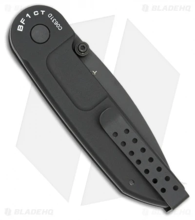 Extrema Ratio BF1 Classic Liner Lock Knife Black Aluminum (2.625" Black) 2 Extrema Ratio BF1 Classic Liner Lock Knife Black Aluminum (2.625" Black) - Image 2