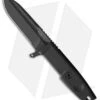 Extrema Ratio Defender Fixed Blade Knife Black Forprene (4" Black)