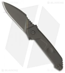Extrema Ratio MF1 Black Liner Lock Knife Black Aluminum (3.5" Black)