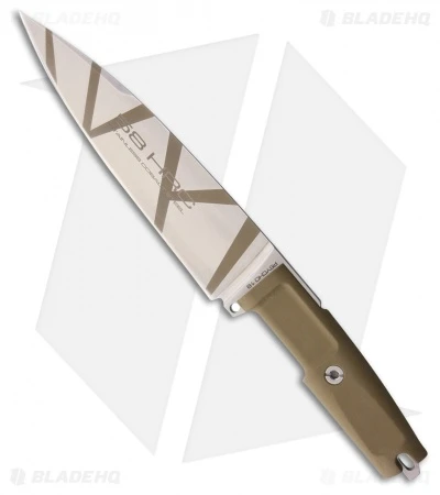 Extrema Ratio Psycho 19 Fixed Blade Knife Tan Forprene (7.875" Tan Camo) 1 Extrema Ratio Psycho 19 Fixed Blade Knife Tan Forprene (7.875" Tan Camo)