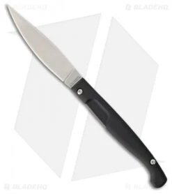 Extrema Ratio Resolza S Liner Lock Knife Black Aluminum (3" Stonewash)