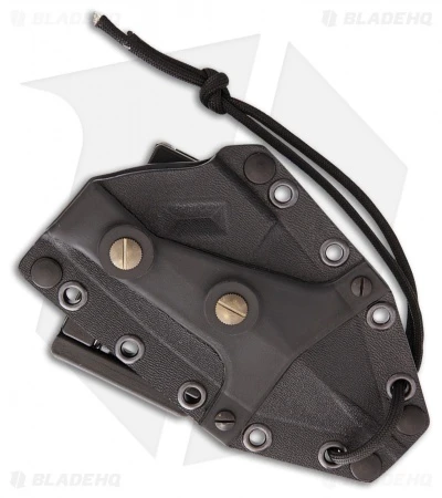 Extrema Ratio S.E.R.E 1 Fixed Blade Knife (5.875" Black Serr) 2 Extrema Ratio S.E.R.E 1 Fixed Blade Knife (5.875" Black Serr) - Image 2