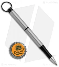 Fisher Space Pen Backpacker Silver Aluminum Pen -EOSS Knives Shop Fisher Space Pen Backpacker Silver Aluminum Pen BHQ 125388 jr bottlecap