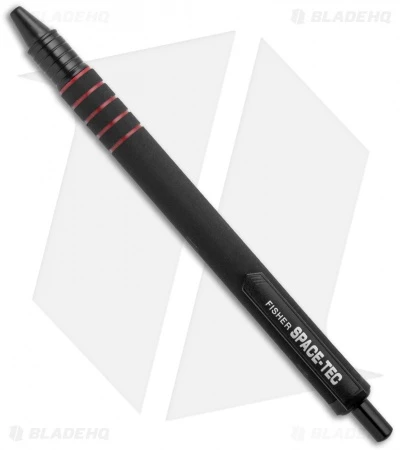 Fisher Space Pen Space-Tec Black/Red Rubber Coat (Medium Point) 1 Fisher Space Pen Space-Tec Black/Red Rubber Coat (Medium Point)