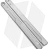 Flytanium V1.5 Channel Aluminum Handles For Kershaw Lucha Balisong - Silver