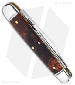 GEC #59 Northfield UN-X-LD Desert Ironwood Folding Knife (2" Polished 1095) 6 GEC #59 Northfield UN-X-LD Desert Ironwood Folding Knife (2" Polished 1095) -EOSS Knives Shop GEC Northfield UN X LD Dessert Ironwood Folder Knife 2in Polished BHQ 175535 td side