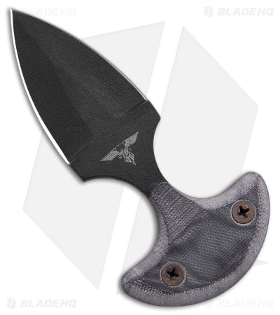 GTI Push Dagger Knife Gray Micarta (2.6" Black) 1 GTI Push Dagger Knife Gray Micarta (2.6" Black)