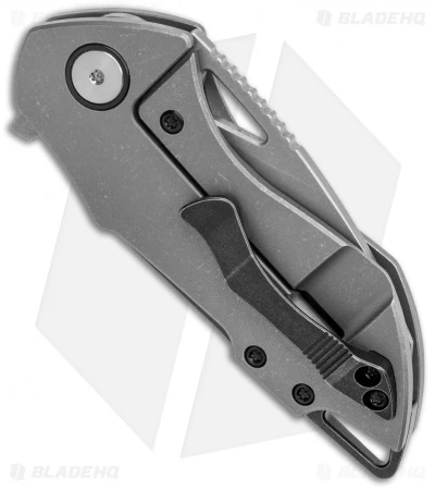 Grissom Knife And Tool Riverstone Frame Lock Knife Ti/Black Accents (2.5" SW) 3 Grissom Knife And Tool Riverstone Frame Lock Knife Ti/Black Accents (2.5" SW) - Image 3