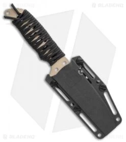 HK Fray Tanto Fixed Blade Knife Black Rubber (4.25" FDE) 55243 9 HK Fray Tanto Fixed Blade Knife Black Rubber (4.25" FDE) 55243 -EOSS Knives Shop HK Fray Tanto Fixed Blade Knife Black Paracord 4.25 FDE 55243 BHQ 100259 LS Sheath