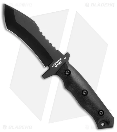 Halfbreed Blades MCK-02 Medium Clearance Knife Tanto Fixed Blade (4.5" Black) 1 Halfbreed Blades MCK-02 Medium Clearance Knife Tanto Fixed Blade (4.5" Black)