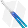 Heibel Knives Sapient Balisong Knife Gradient Blue Ano (4.25" Beveled Satin) #59