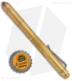 Hinderer Knives Extreme Duty Modular Pen (Bead Blasted Brass) 7 Hinderer Knives Extreme Duty Modular Pen (Bead Blasted Brass) -EOSS Knives Shop Hinderer Knives Extreme Duty Modular Pen BB Brass BHQ 136376 jr bottlecap