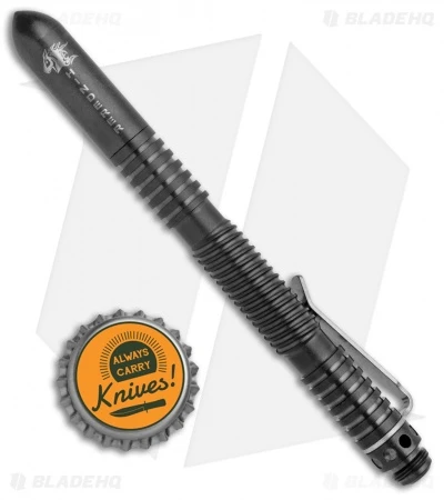 Hinderer Knives Aluminum Extreme Duty Modular Pen Spiral (Stonewash Black DLC) 4 Hinderer Knives Aluminum Extreme Duty Modular Pen Spiral (Stonewash Black DLC) - Image 4