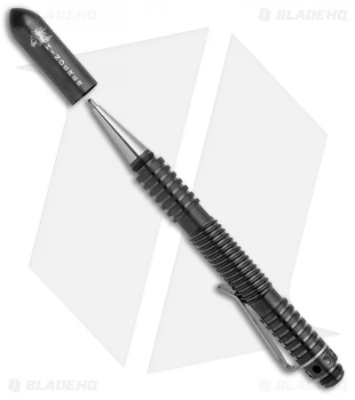 Hinderer Knives Aluminum Extreme Duty Modular Pen Spiral (Stonewash Black DLC) 2 Hinderer Knives Aluminum Extreme Duty Modular Pen Spiral (Stonewash Black DLC) - Image 2