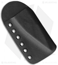 Jake Hoback Karamback Fixed Blade Knife Black Stonewash CTS-40CP (5.4") 5 Jake Hoback Karamback Fixed Blade Knife Black Stonewash CTS-40CP (5.4") -EOSS Knives Shop Hoback Knives Karamback Black SW BHQ 93403 jr sheath